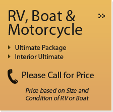 Boat and RV Detailing Rates